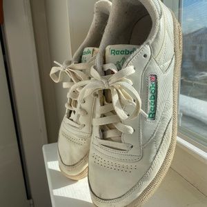 Reebok Off White Club C 85 Vintage Shoes